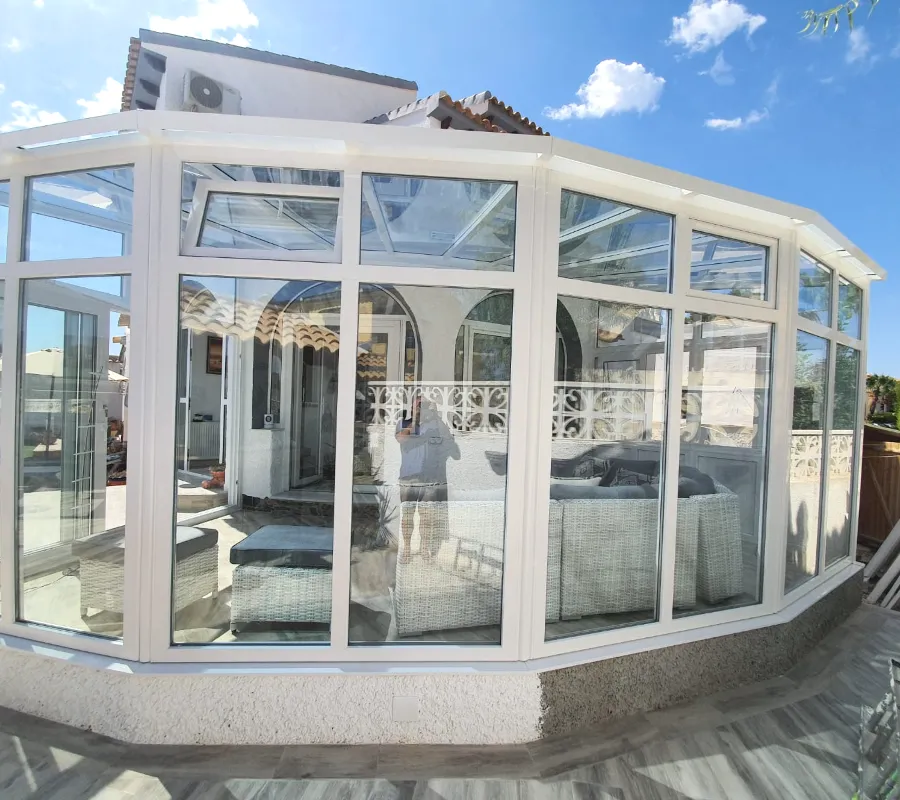 Glazed terrace enclosure, Costa Blanca